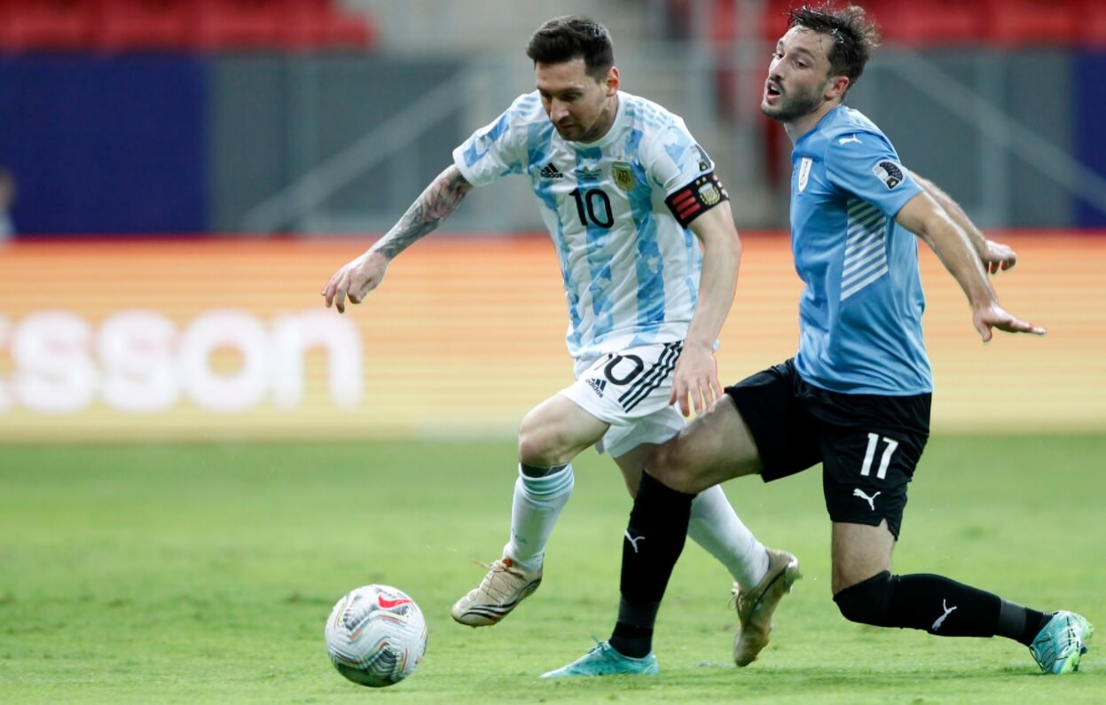 Messi - Argentina x Uruguai
