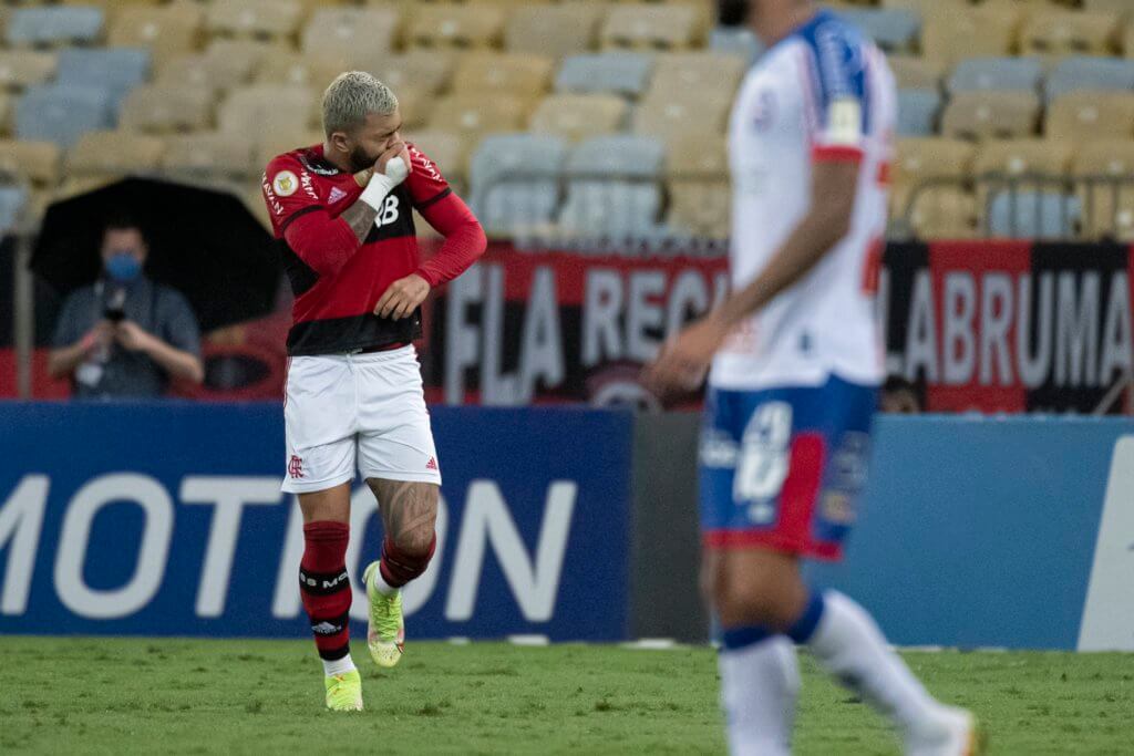 Gabigol marcou o centésimo dele com a camisa do Flamengo