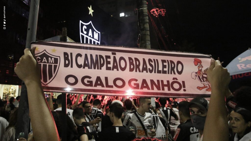 Torcida do Galo comemora o título brasileiro