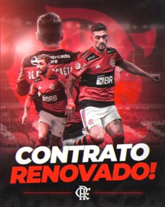 De Arrascaeta renovou com o Flamengo até 2026
