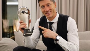 Lewandowski conquistou mais um prêmio de melhor do mundo nesta semana