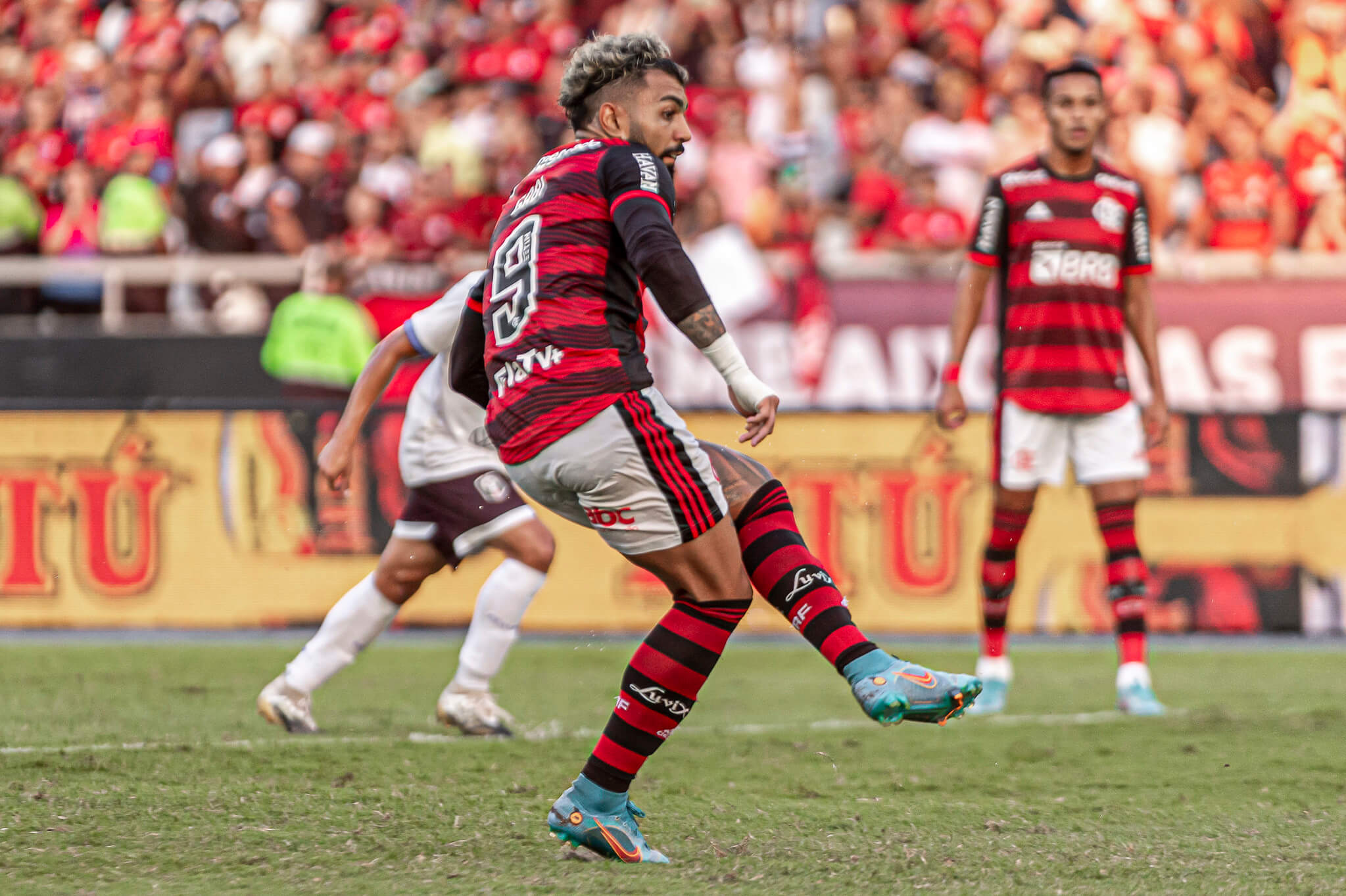 Gabigol marcou o segundo gol do Flamengo