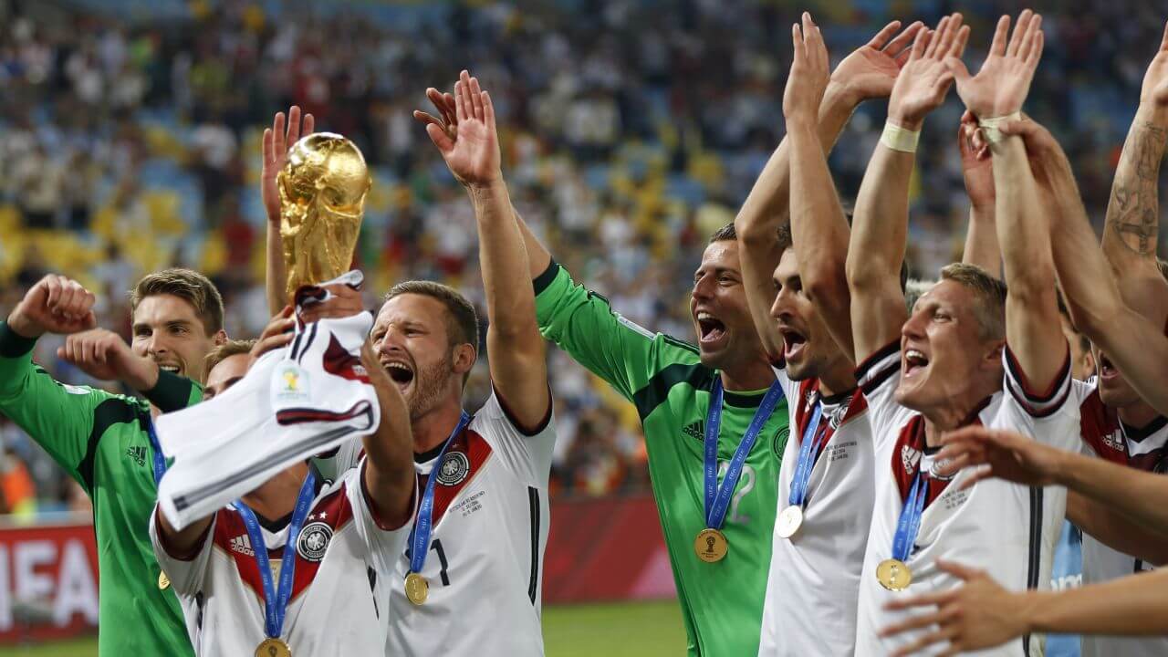 A Alemanha conquistou a Copa do Mundo do Brasil ao vencer a Argentina