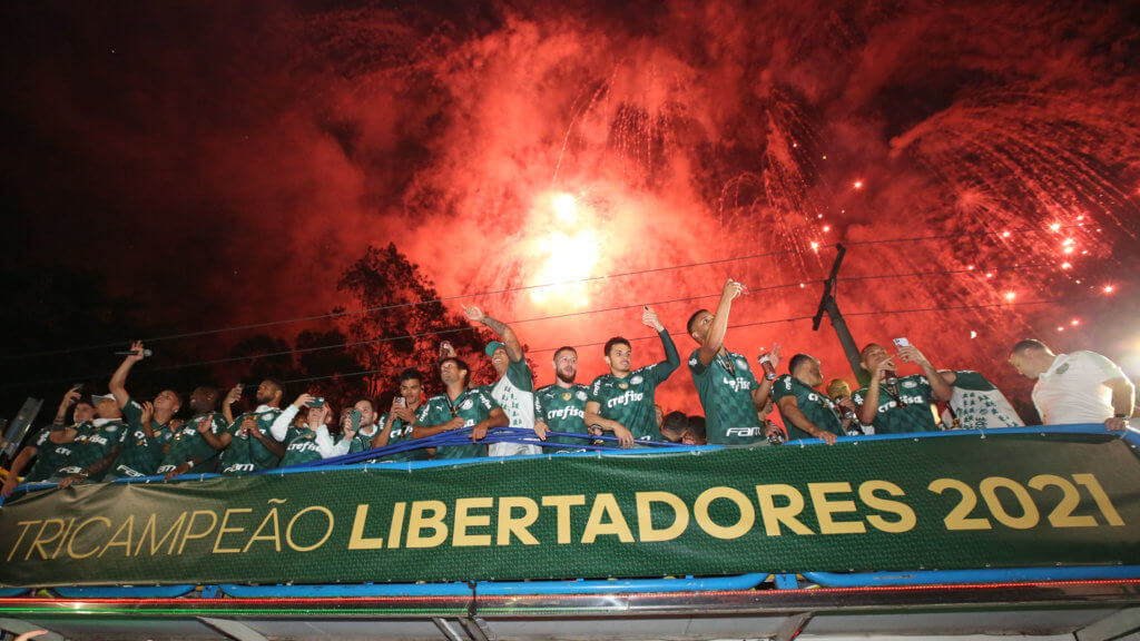 O Palmeiras é o atual campeão da Conmebol Libertadores
