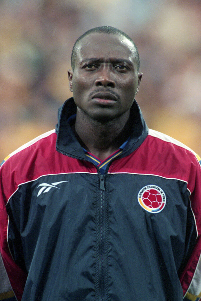 Rincón defendeu a seleção colombiana por muitos anos