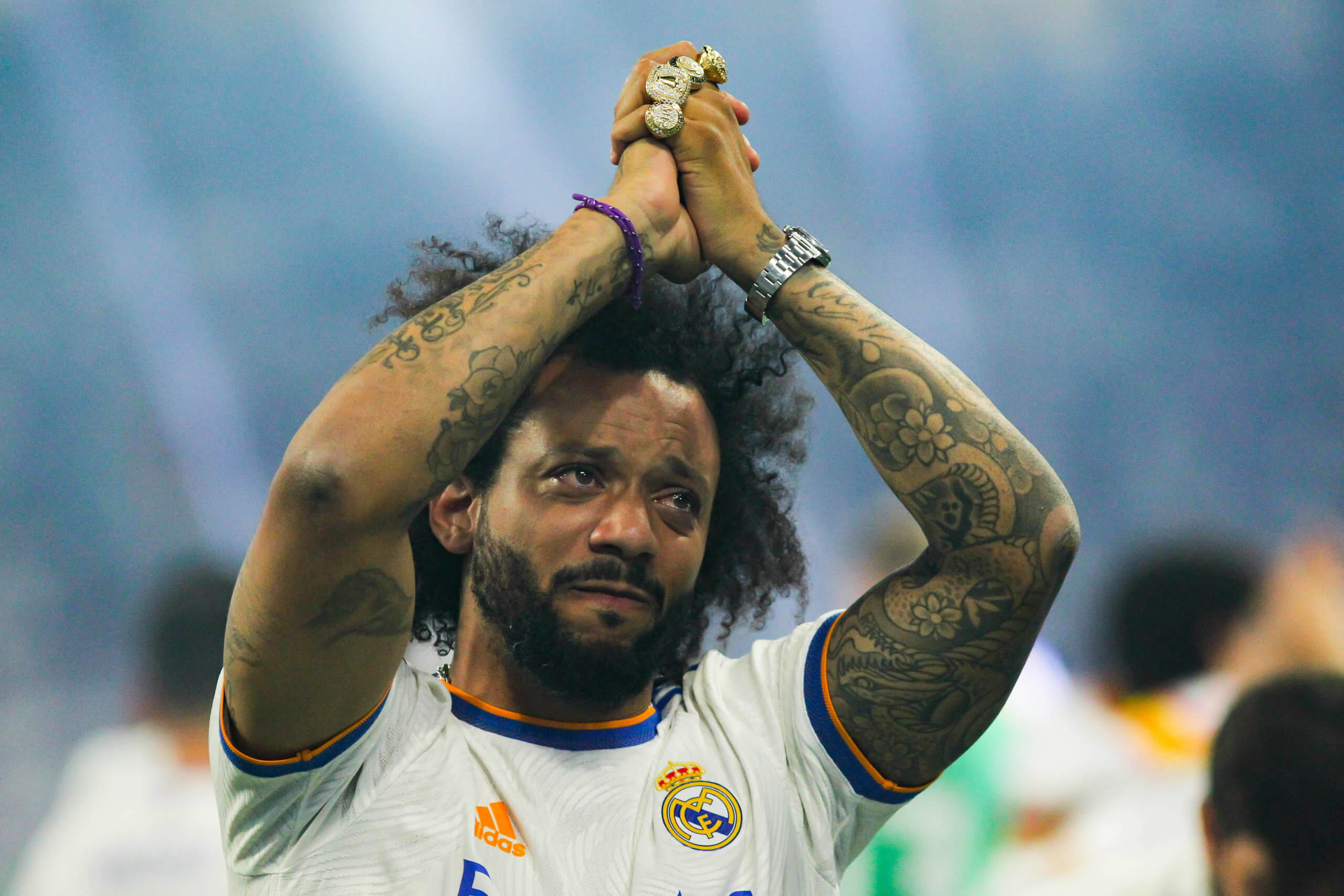 Marcelo deixa o Real Madrid com o título da Liga dos Campeões