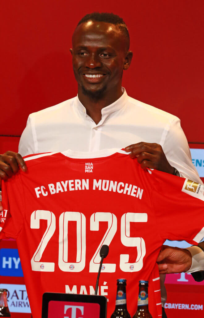 Sadio Mané é o mais novo reforço do Bayern de Munique
