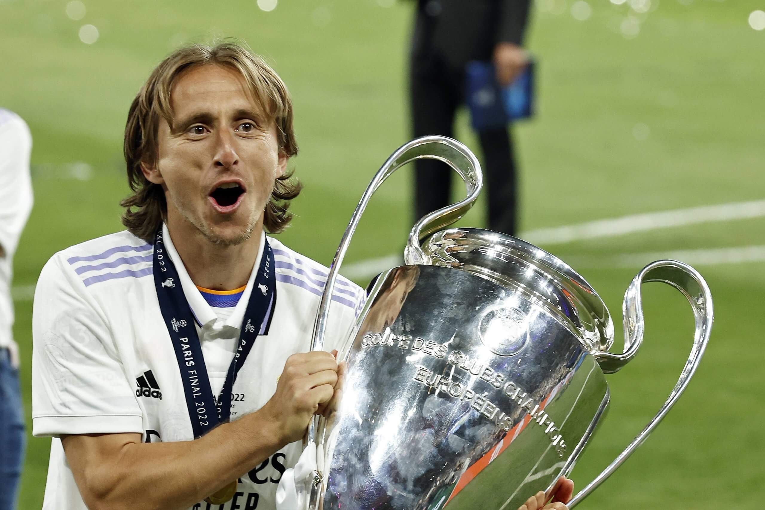 Modric tem cinco Champions League com a camisa do Real Madrid