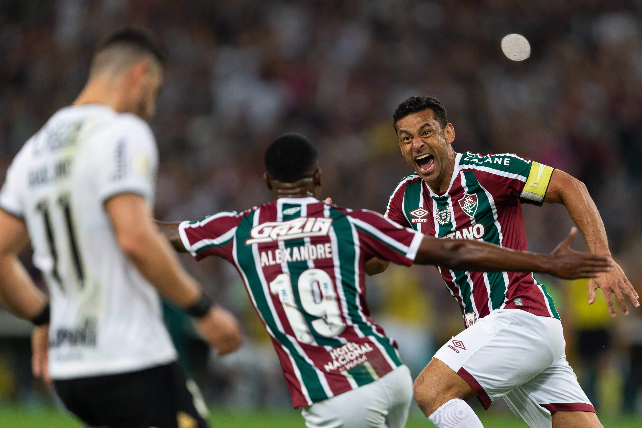 Fred se emociona no gol 199 pelo Fluminense