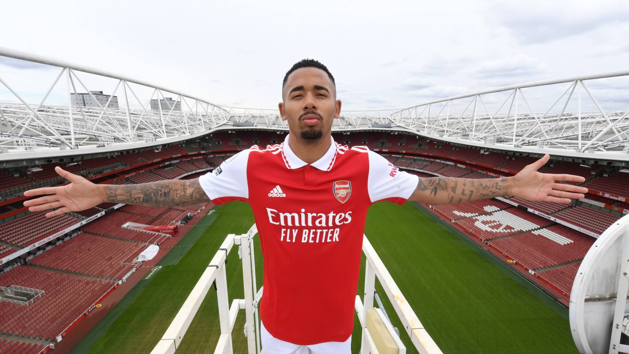 Arsenal Oficializa A Contratação Do Atacante Gabriel Jesus