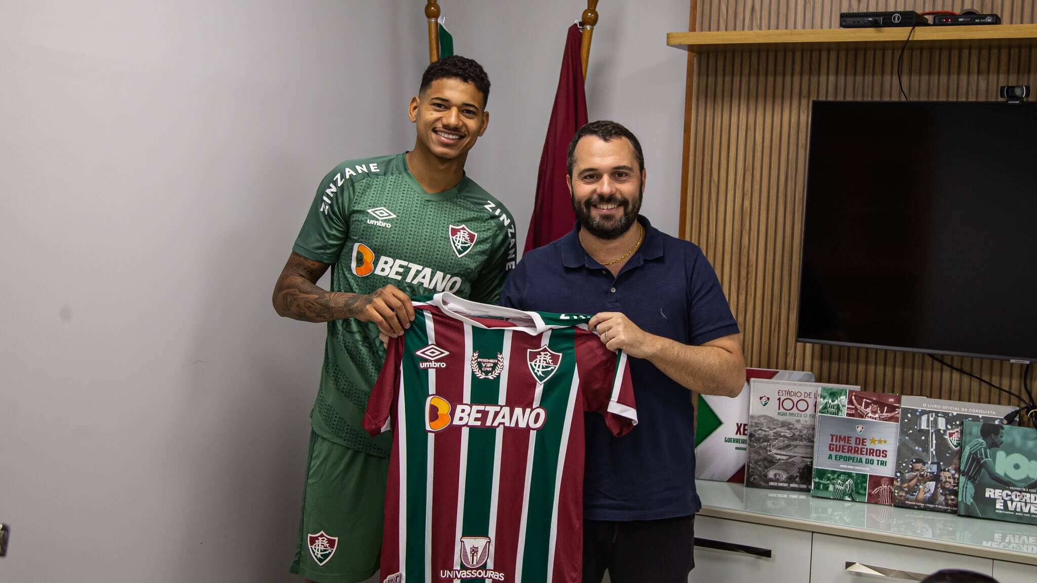 Marrony é o mais novo reforço do Fluminense