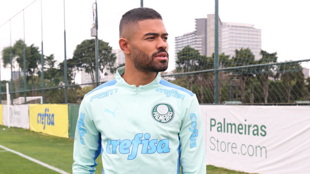 Bruno Tabata é o mais novo reforço do Palmeiras