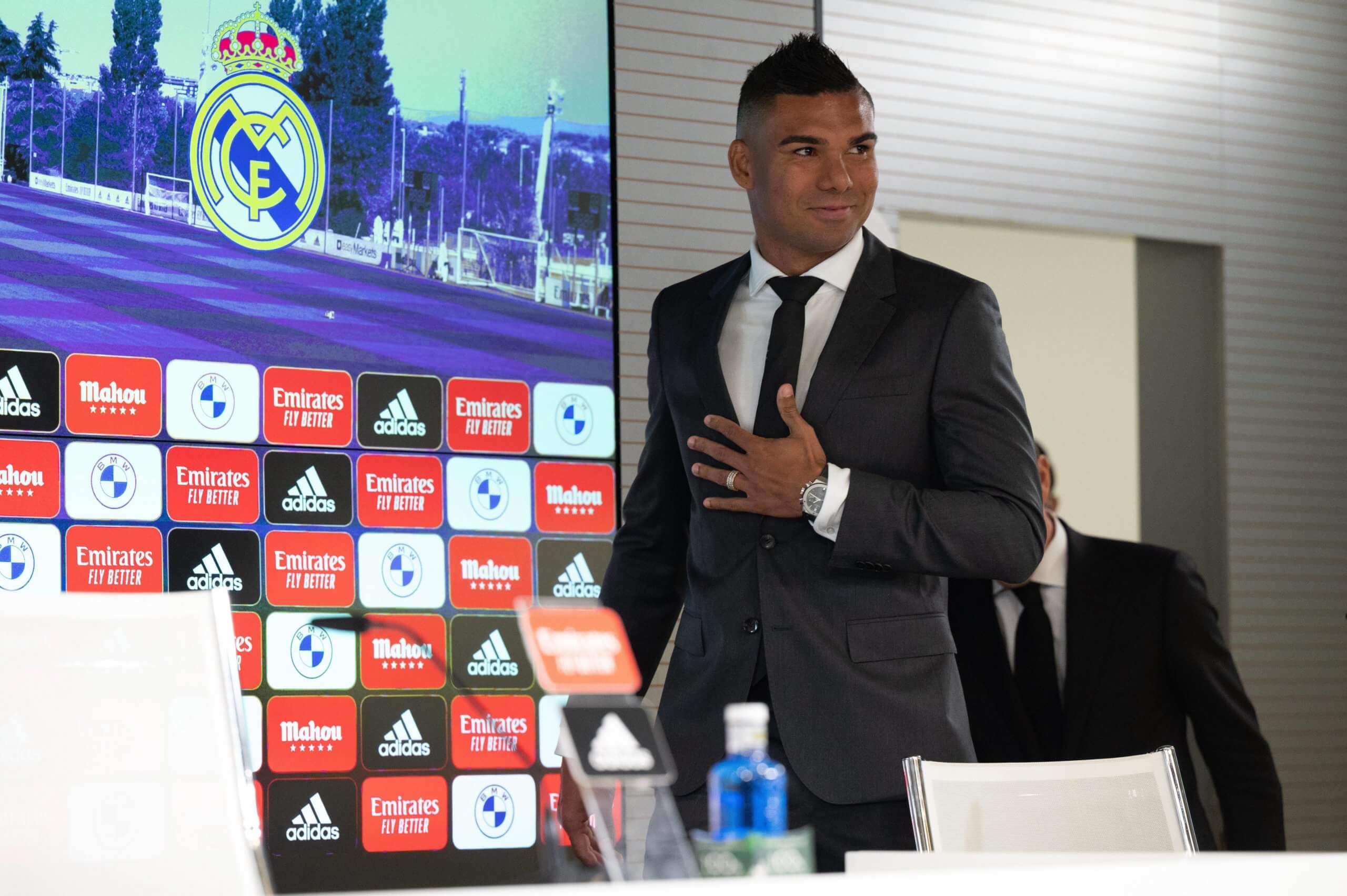 Casemiro trocou o Real Madrid pelo Manchester United