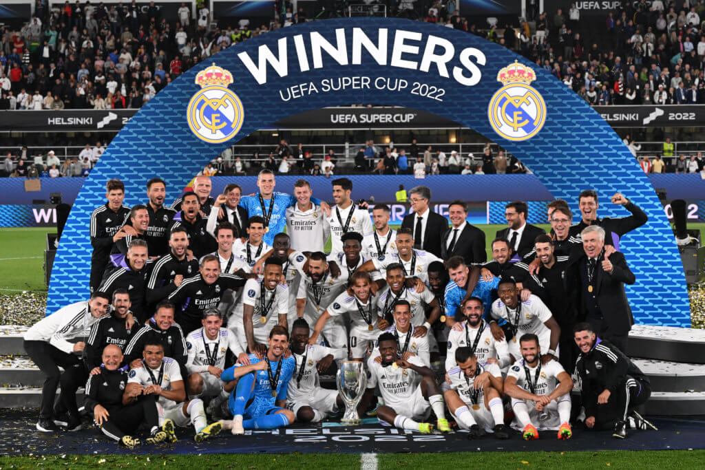Real Madrid conquistou a Supercopa da Europa