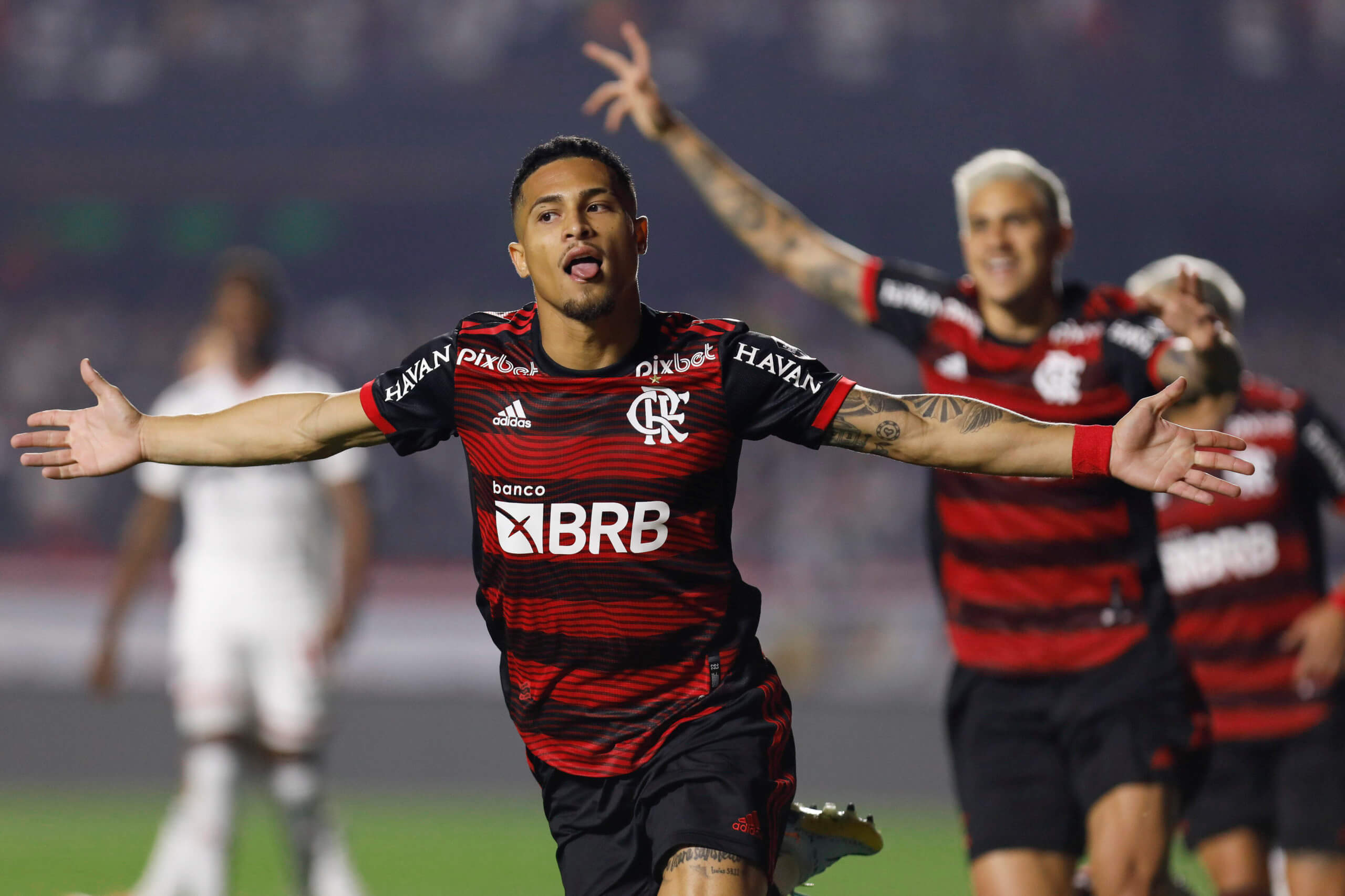 João Gomes vem sendo um dos destaques do Flamengo na temporada