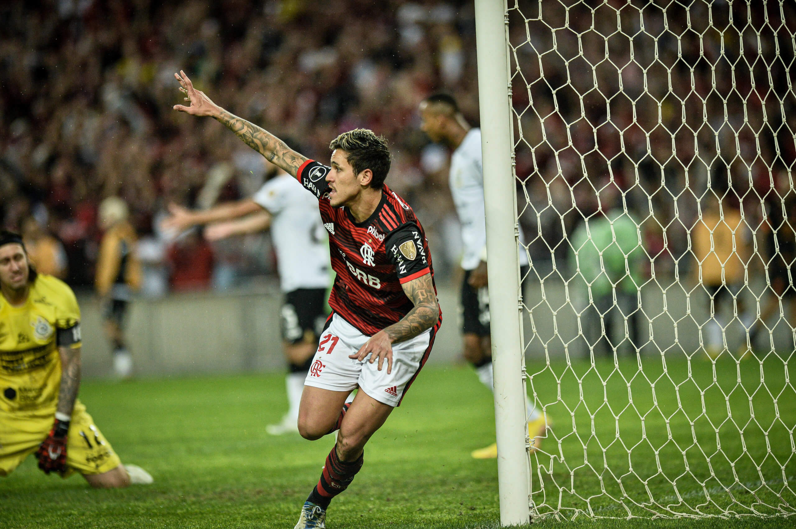 Nas quartas de final da Libertadores, deu Flamengo