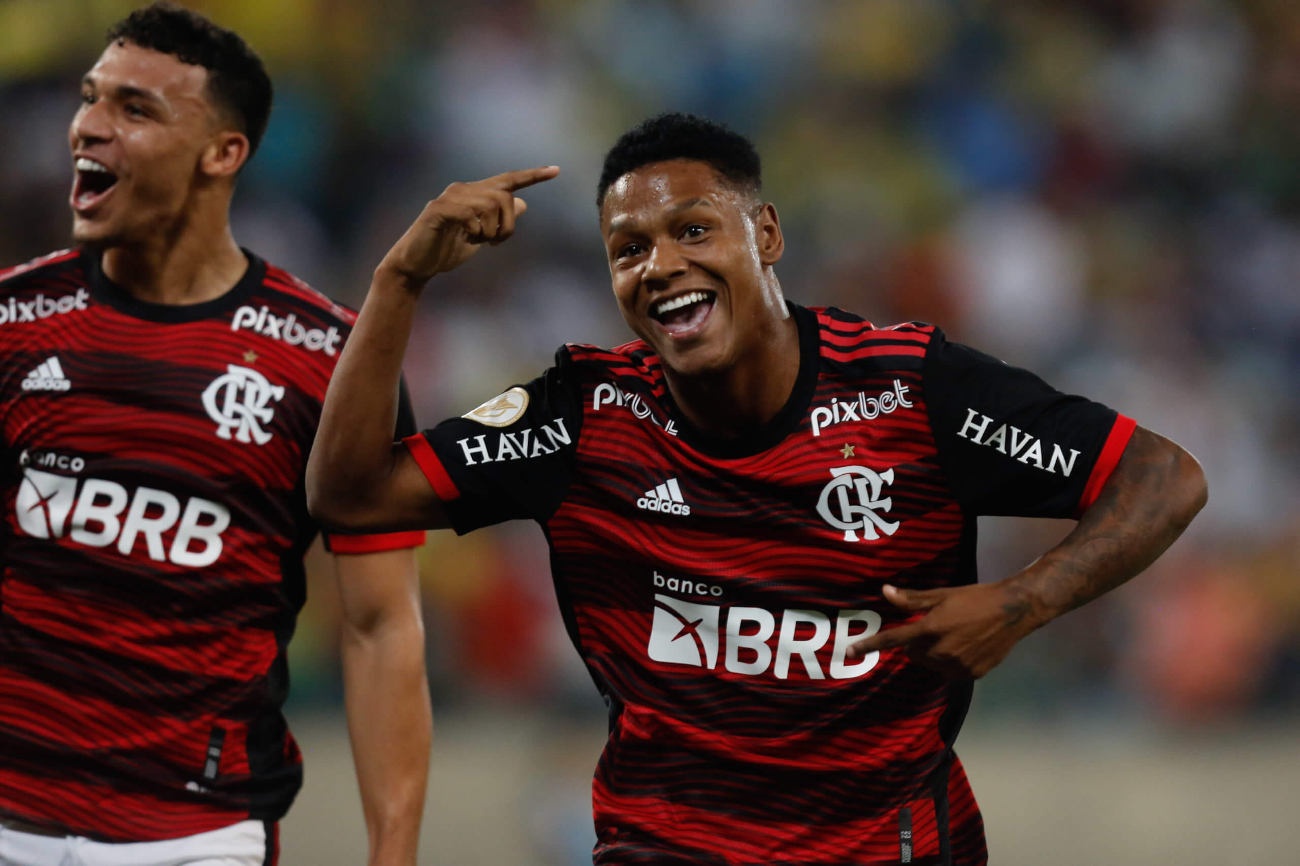 Matheus França foi um dos destaques do Flamengo no jogo