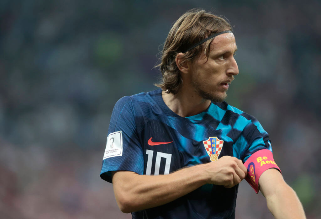 Modric foi o destaque da Croácia na Copa do Mundo
