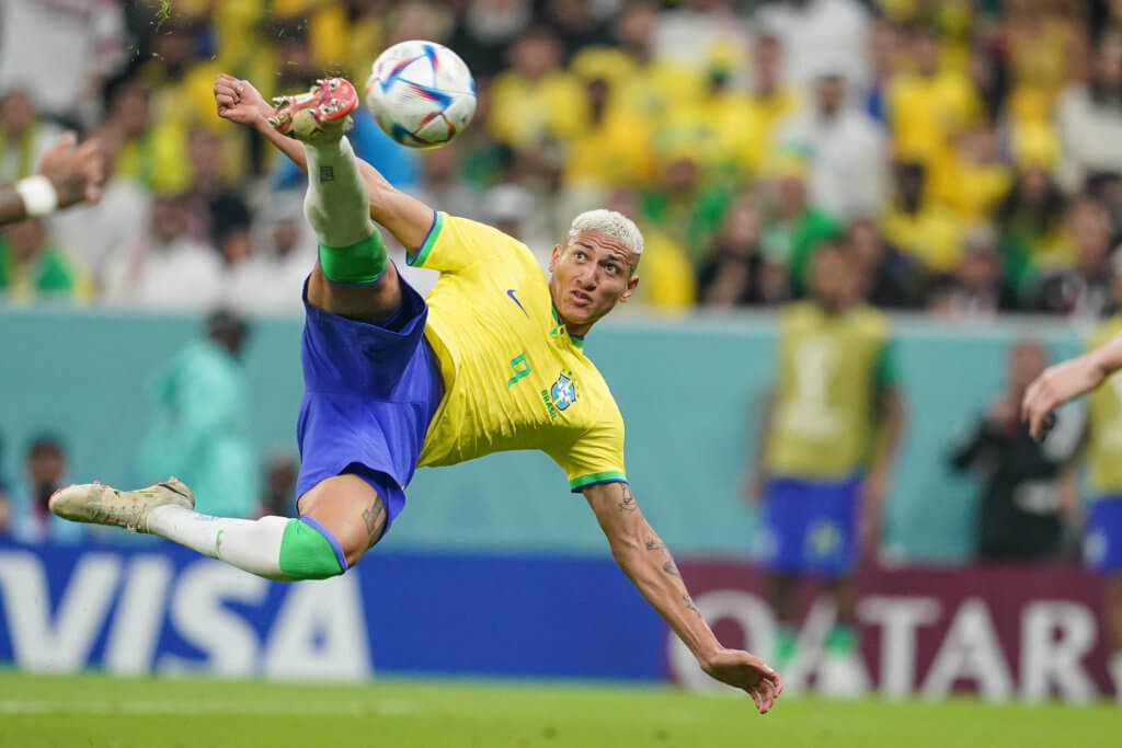 richarlison lidera lista dos perfis dos jogadores da Seleção brasileira com maior alta no número de seguidores