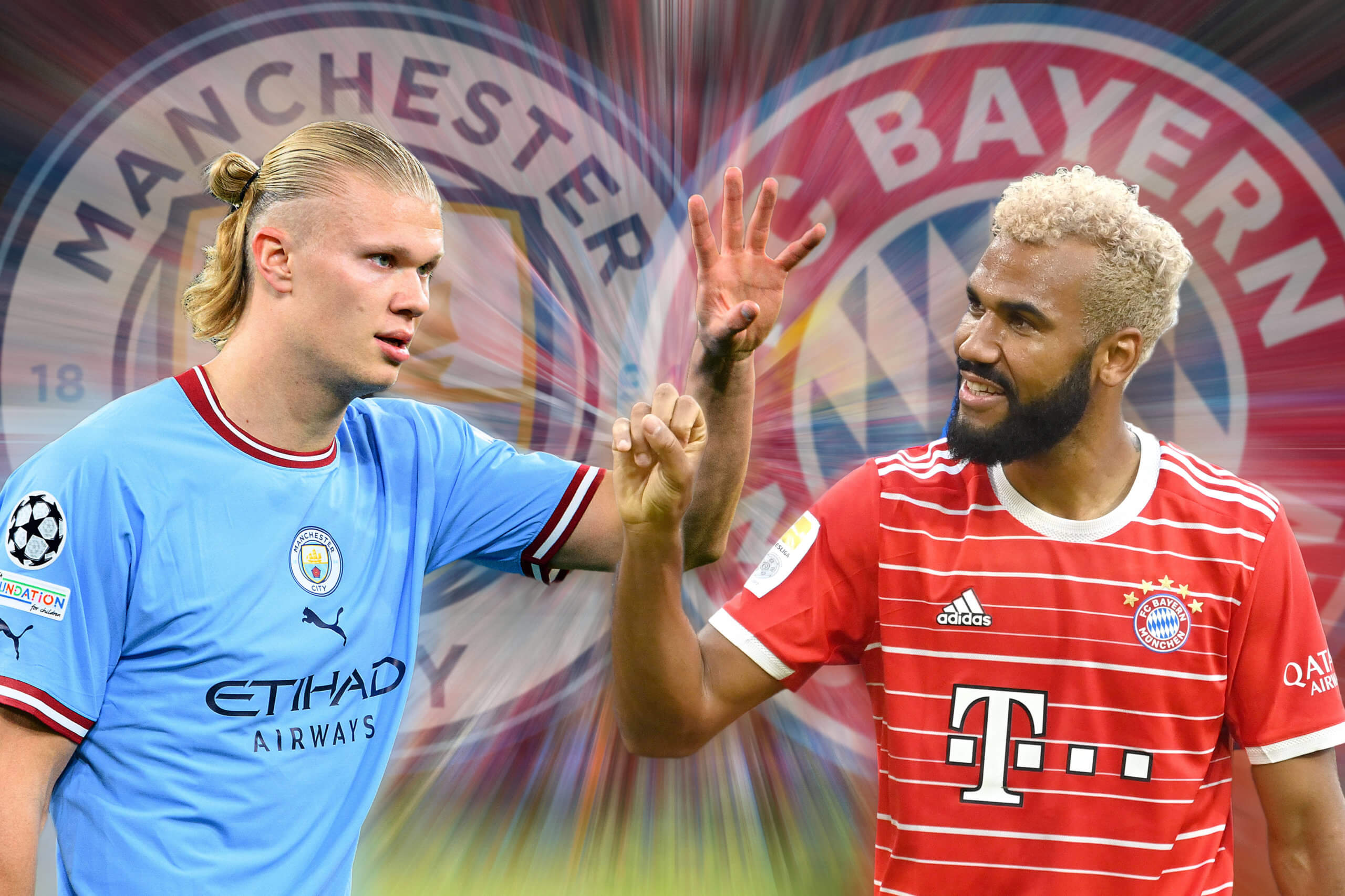 Manchester City x Bayern de Munique é um dos grandes confrontos das quartas da Champions