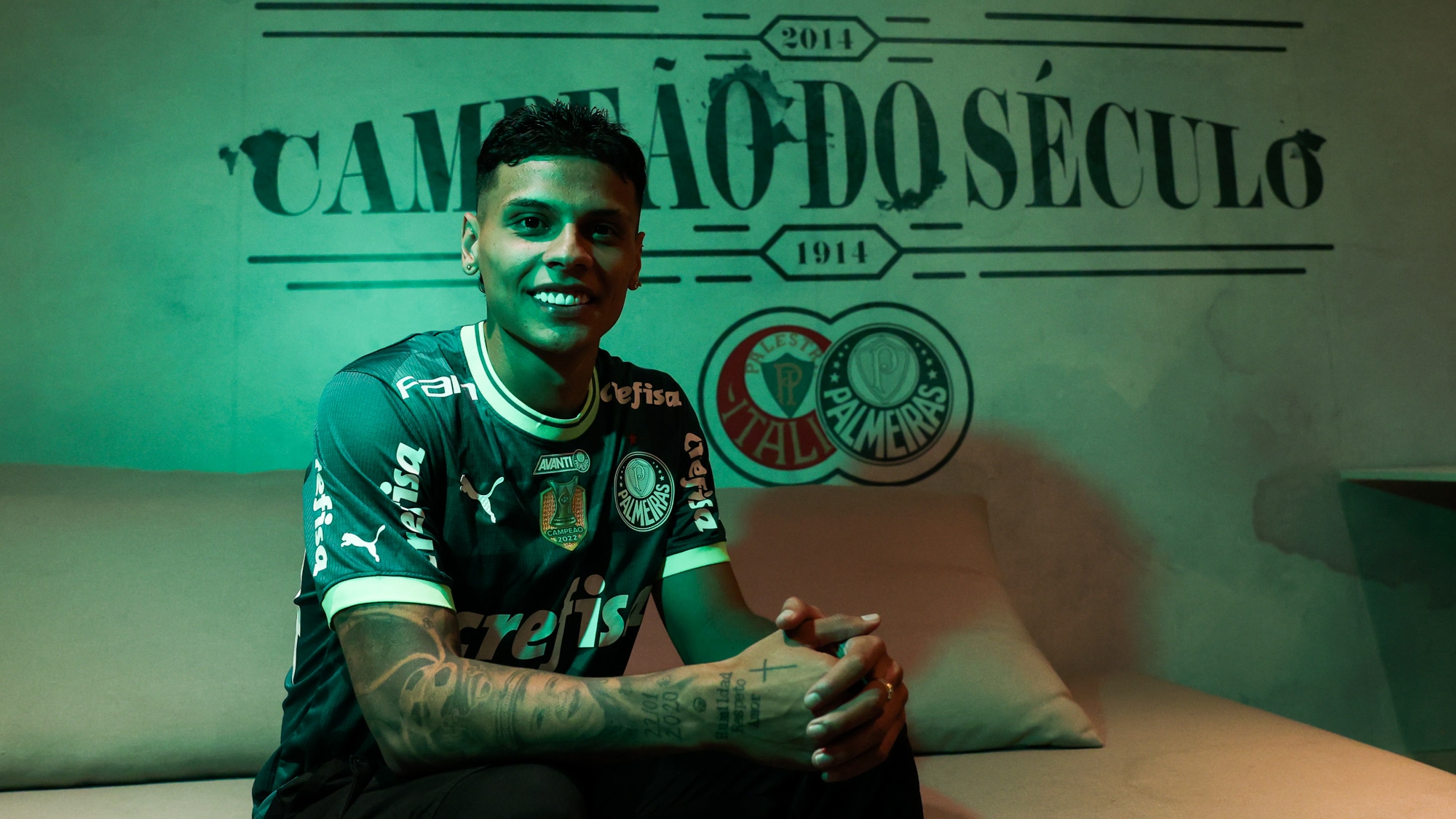 Richard Ríos é o mais novo reforço do Palmeiras