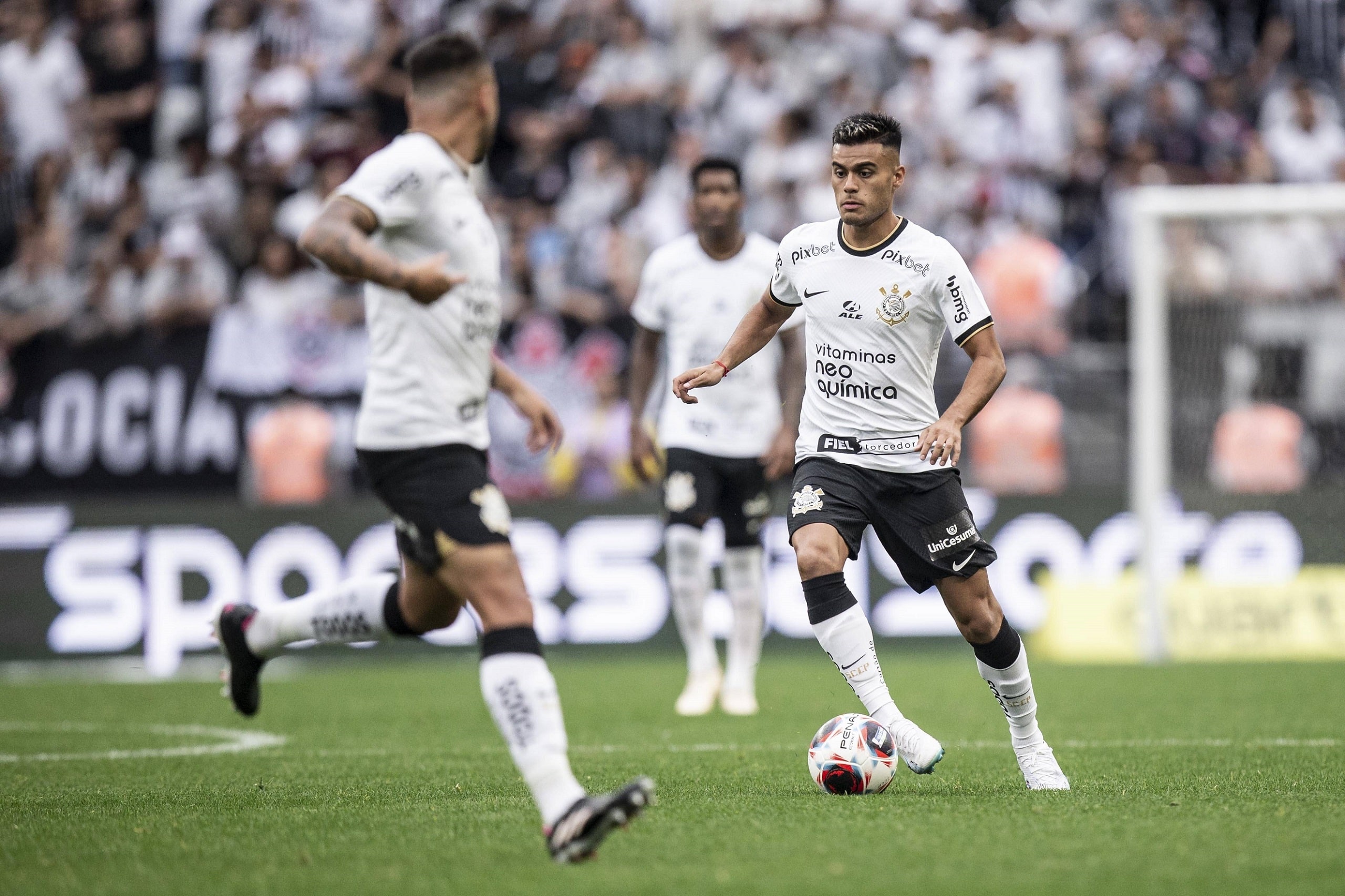 Corinthians x Ituano SÃO PAULO, SP - 12.03.2023: CORINTHIANS X ITUANO - Fausto Vera during the match between Corinthians and Ituano held at Neo Química Arena in São Paulo, SP.