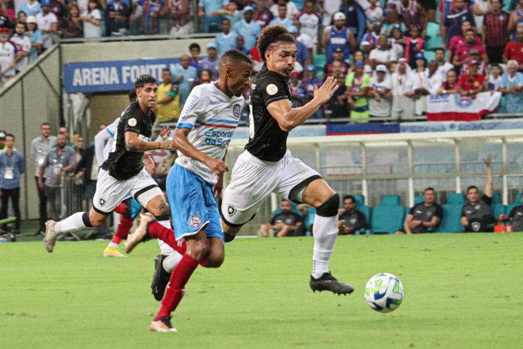 Bahia e Botafogo fizeram um jogo equilibrado na Fonte Nova