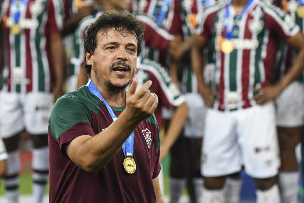 Fernando Diniz foi campeão carioca com o Fluminense