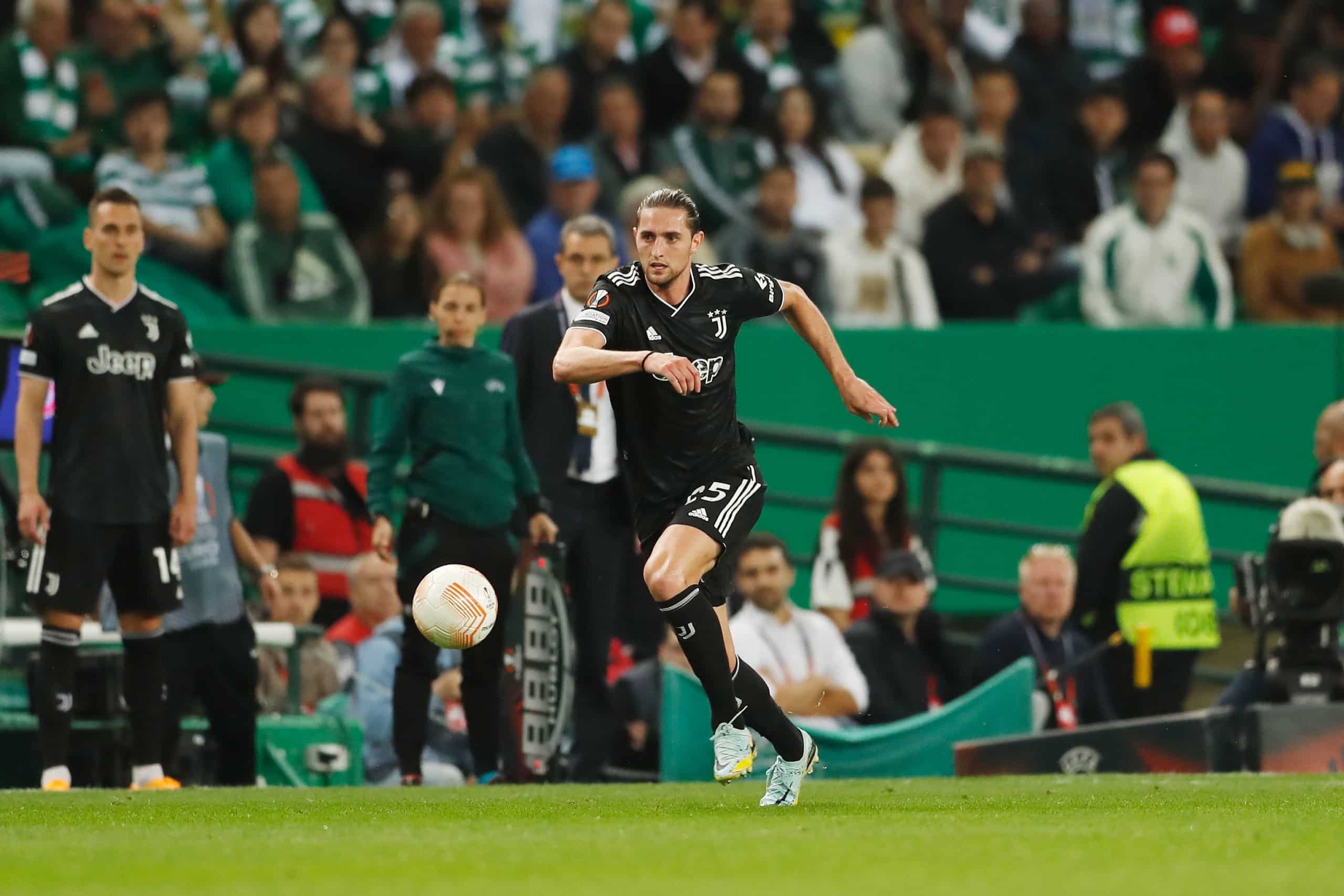 Adrien Rabiot (Juventus), APRIL 20, 2023 - Football / Soccer : UEFA Europa League Quarter-finals 2nd leg match between Sporting Clube de Portugal 1-1 Juventus FC at the Estadio Jose Alvalade in Lisbon, Portugal.