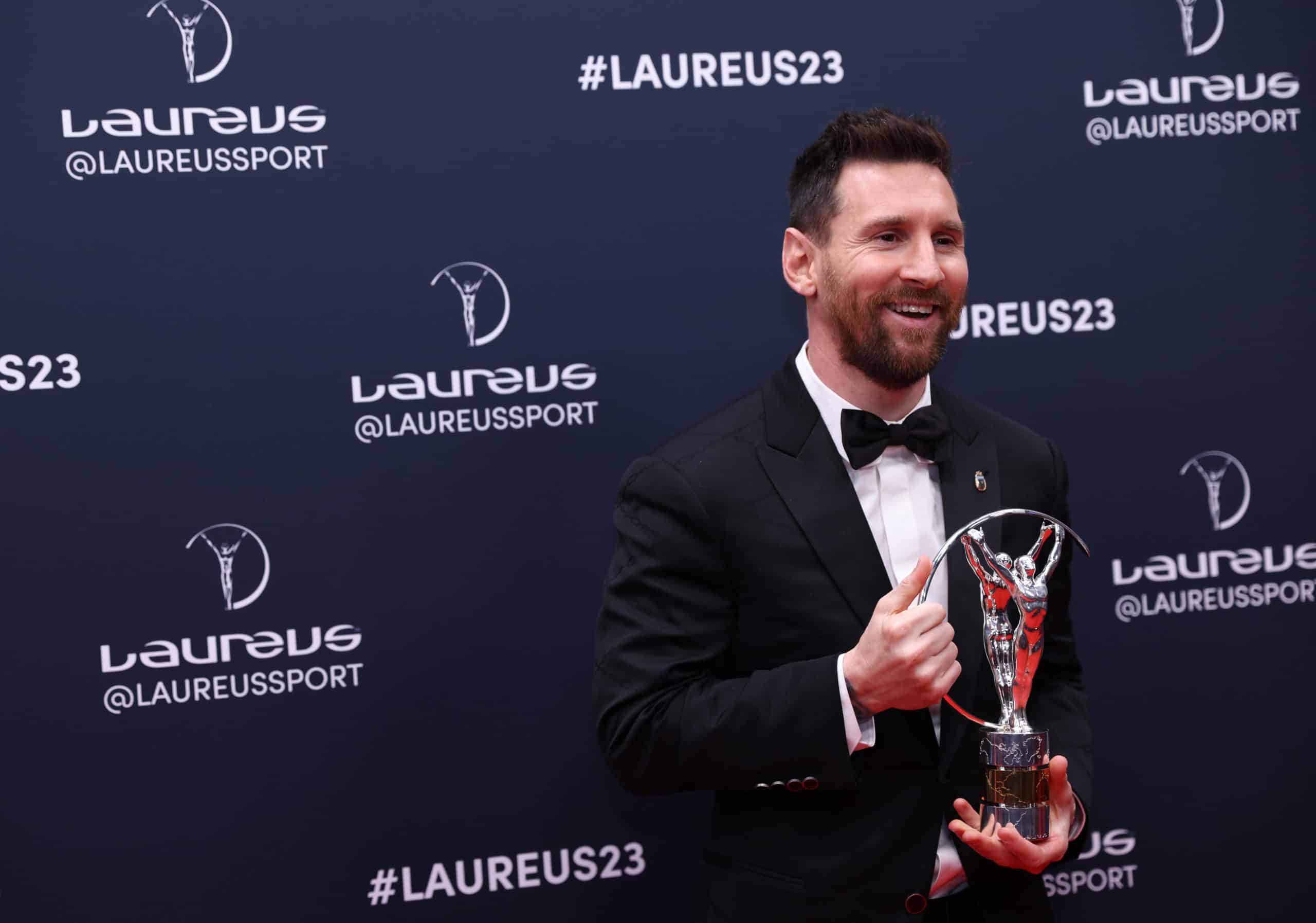 Messi recebeu recentemente o Prêmio Laureus
