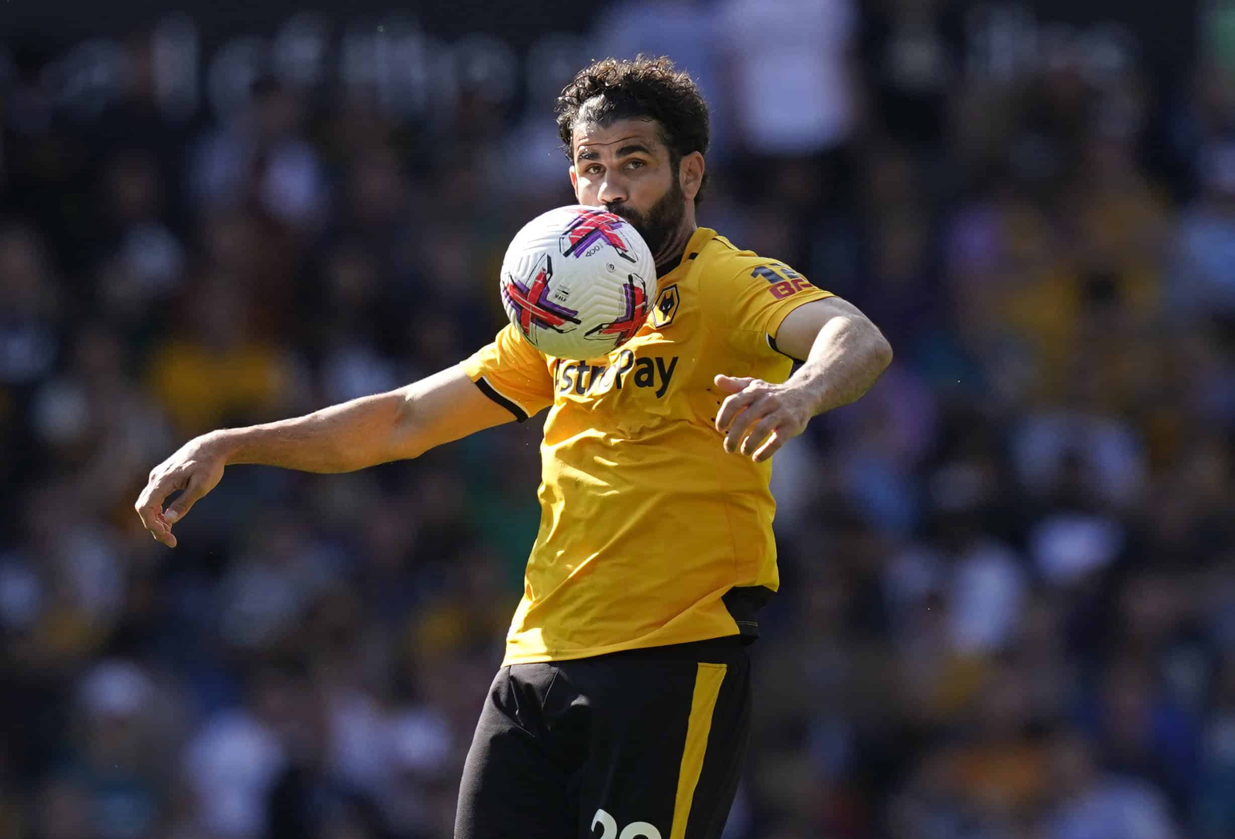 Wolverhampton anuncia a saída do atacante Diego Costa