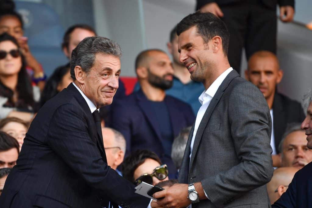 Thiago Motta, à direita, pode ser o novo técnico do PSG