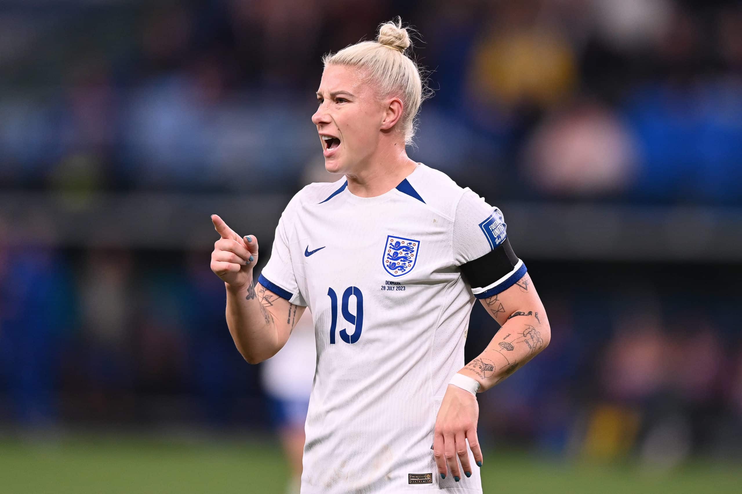 Beth England of England celebrates victory during the FIFA Women s World Cup