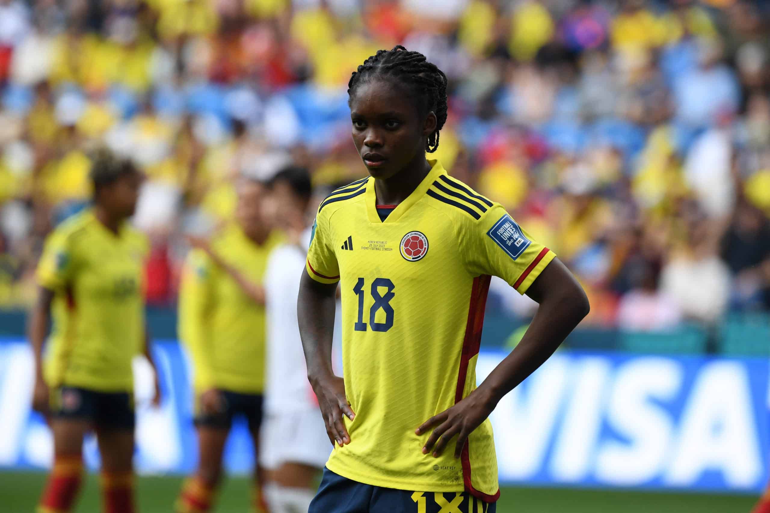 Linda Lizeth Caicedo Alegria of Colombia in action during FIFA Women s World Cup 2023