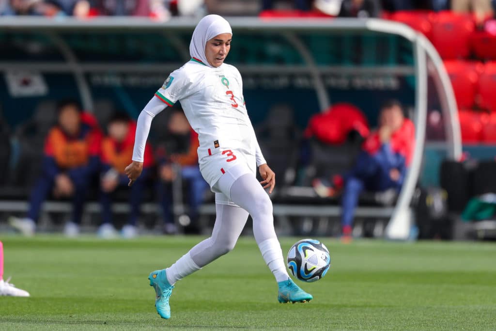 Nouhaila Benzina of Morocco during the FIFA Women s World Cup