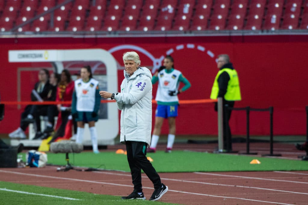 Pia Sundhage from Brazil
