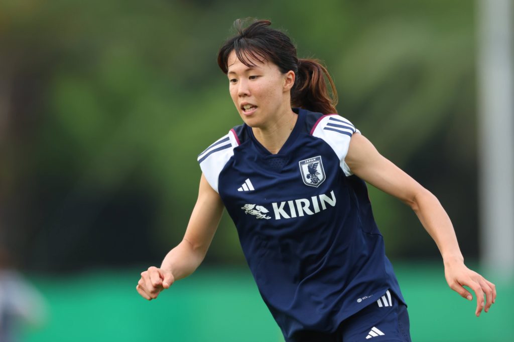 Hina Sugita (JPN), 27 DE JUNHO DE 2023 - Futebol / Futebol: Seleção Feminina do Japão, campo de treinamento da Seleção Nacional no JFA YUME Field, em Chiba, Japão.