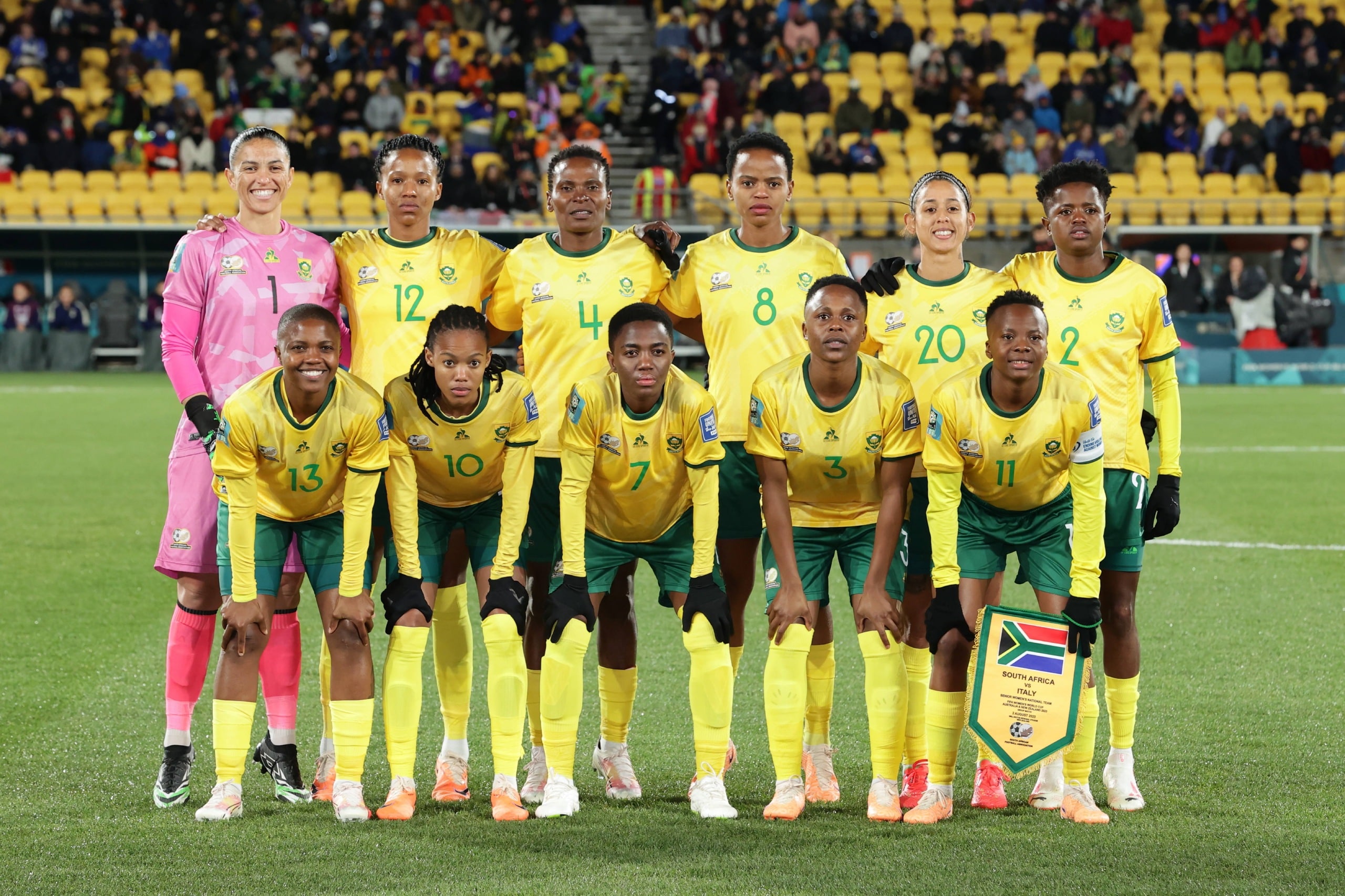 Seleção Feminina da África do Sul.