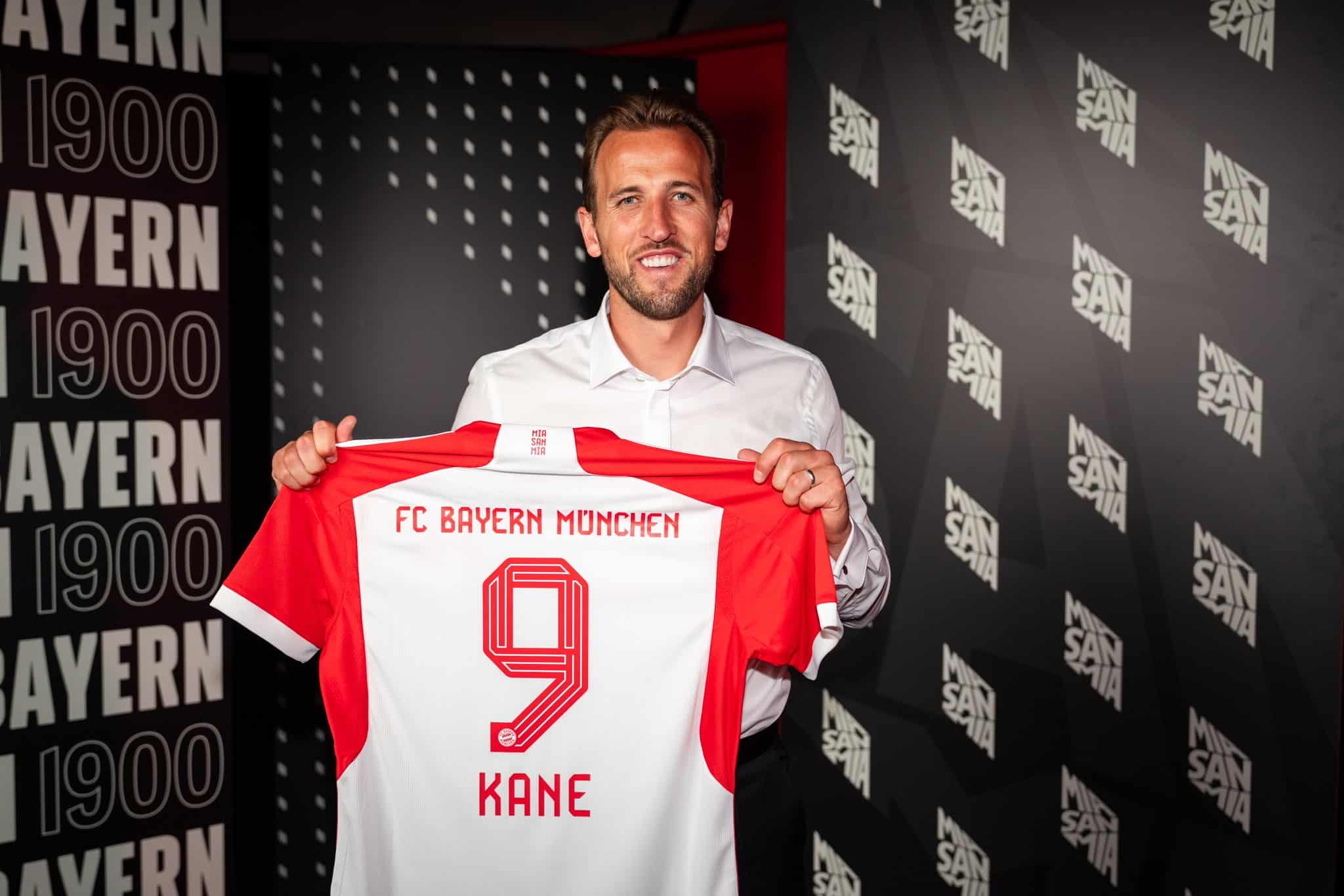 Harry Kane é o mais novo reforço do Bayern