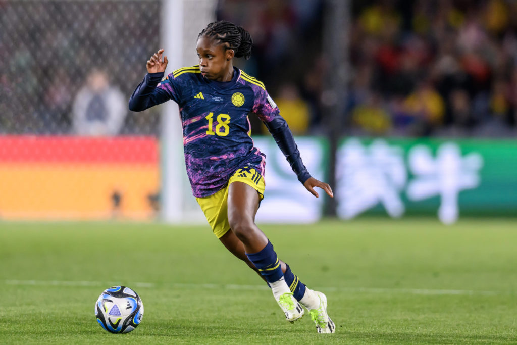 Linda Caicedo of Columbia durning the FIFA Women s World Cup 2023 match between England Women and Colombia