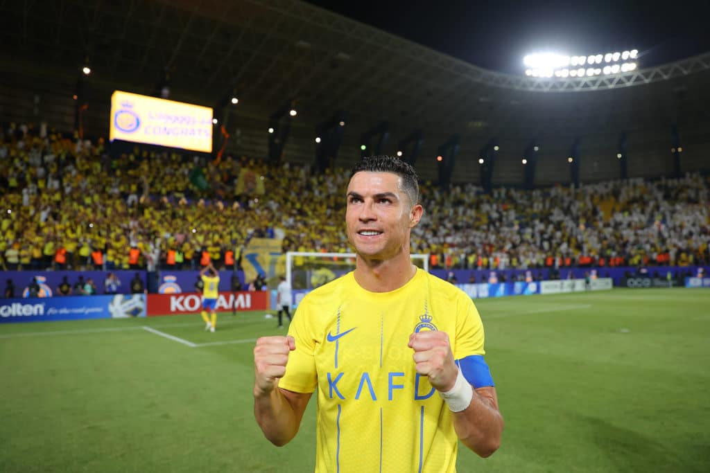 Cristiano Ronaldo marcou dois golaços na vitória do Al-Nassr