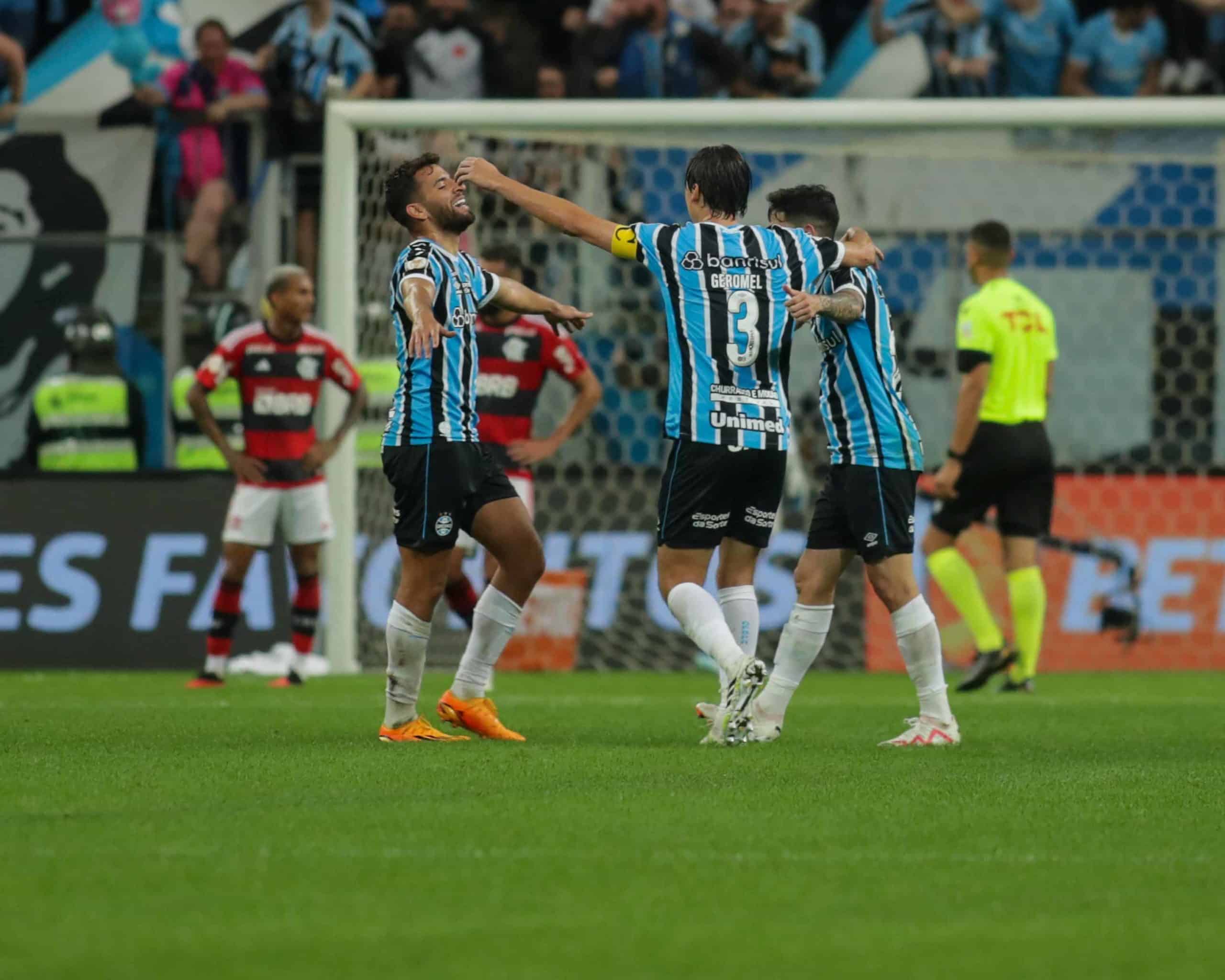 Grêmio levou a melhor sobre o Flamengo