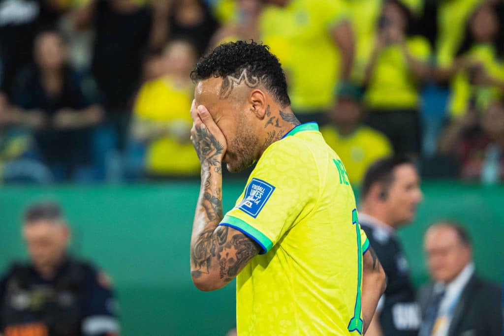 Neymar não brilhou, contra a Venezuela