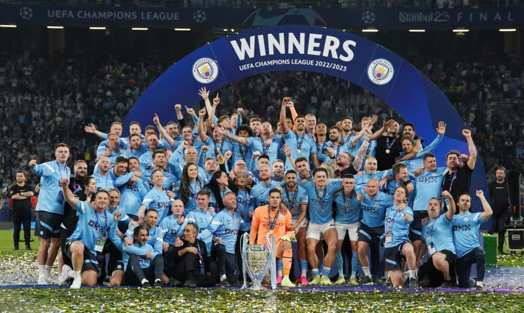 Manchester City, atual campeão da Champions, vai em busca do BI