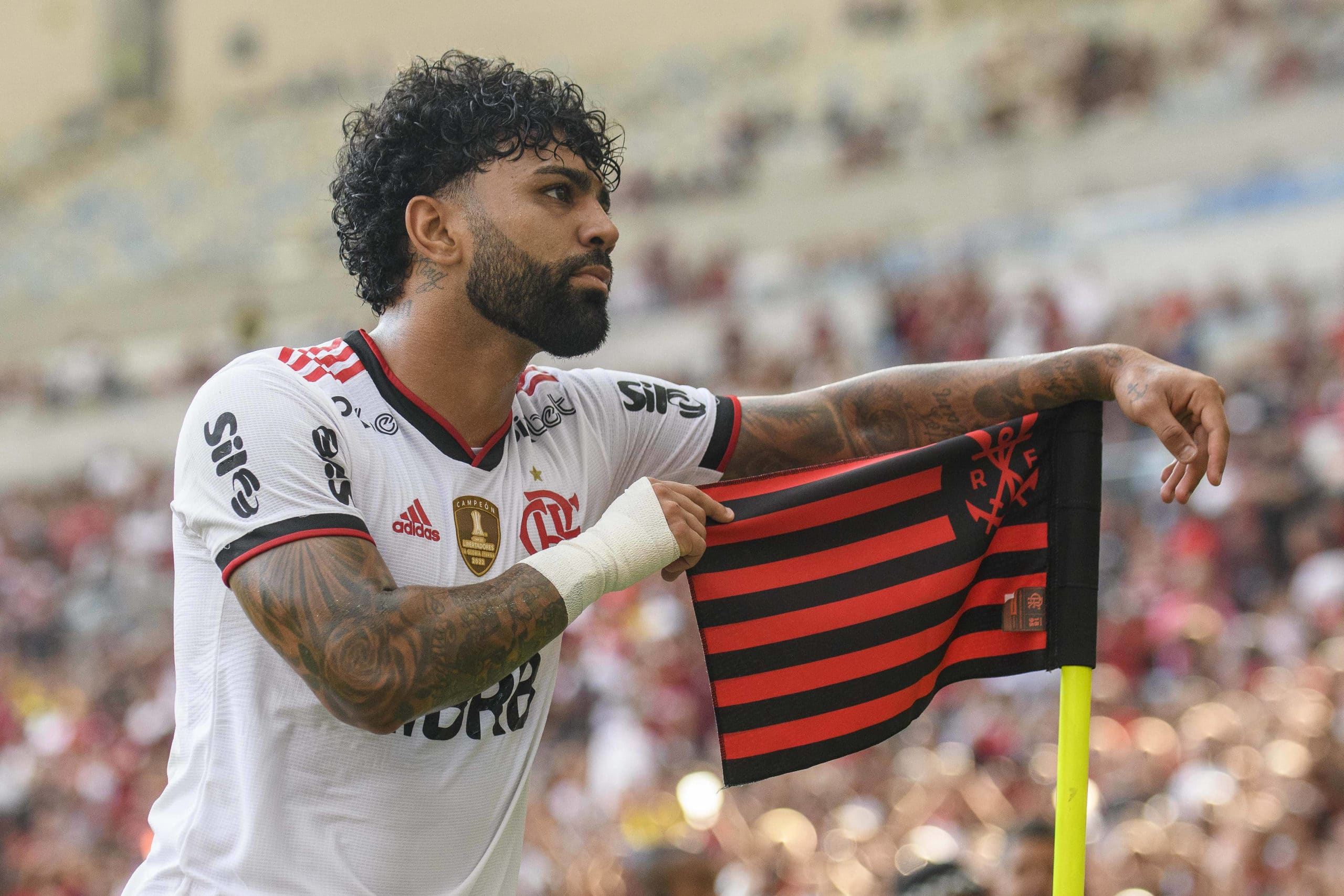 Gabigol tem contrato com o Flamengo até o fim de 2024