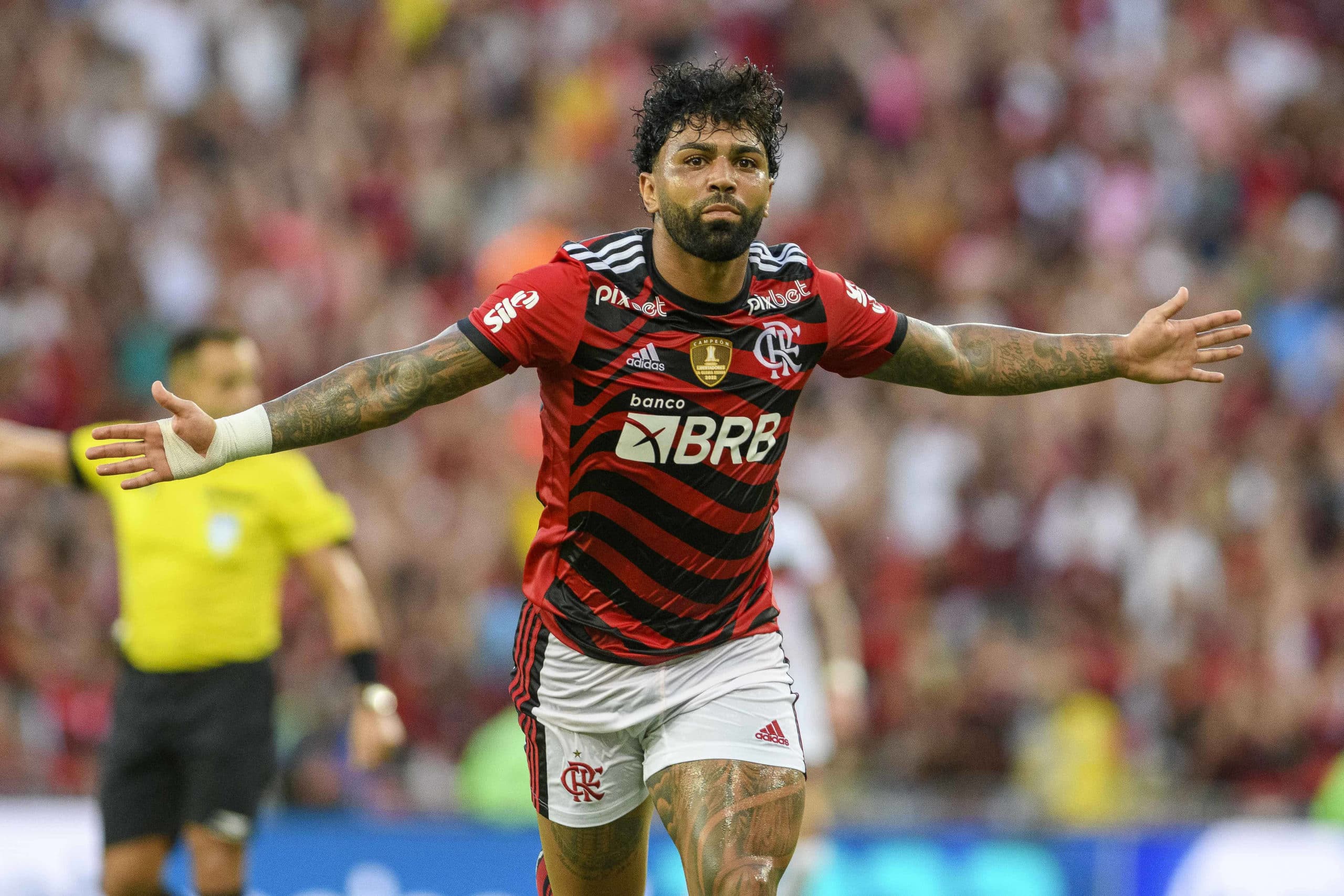 Gabigol tem contrato com o Flamengo até dezembro de 2024