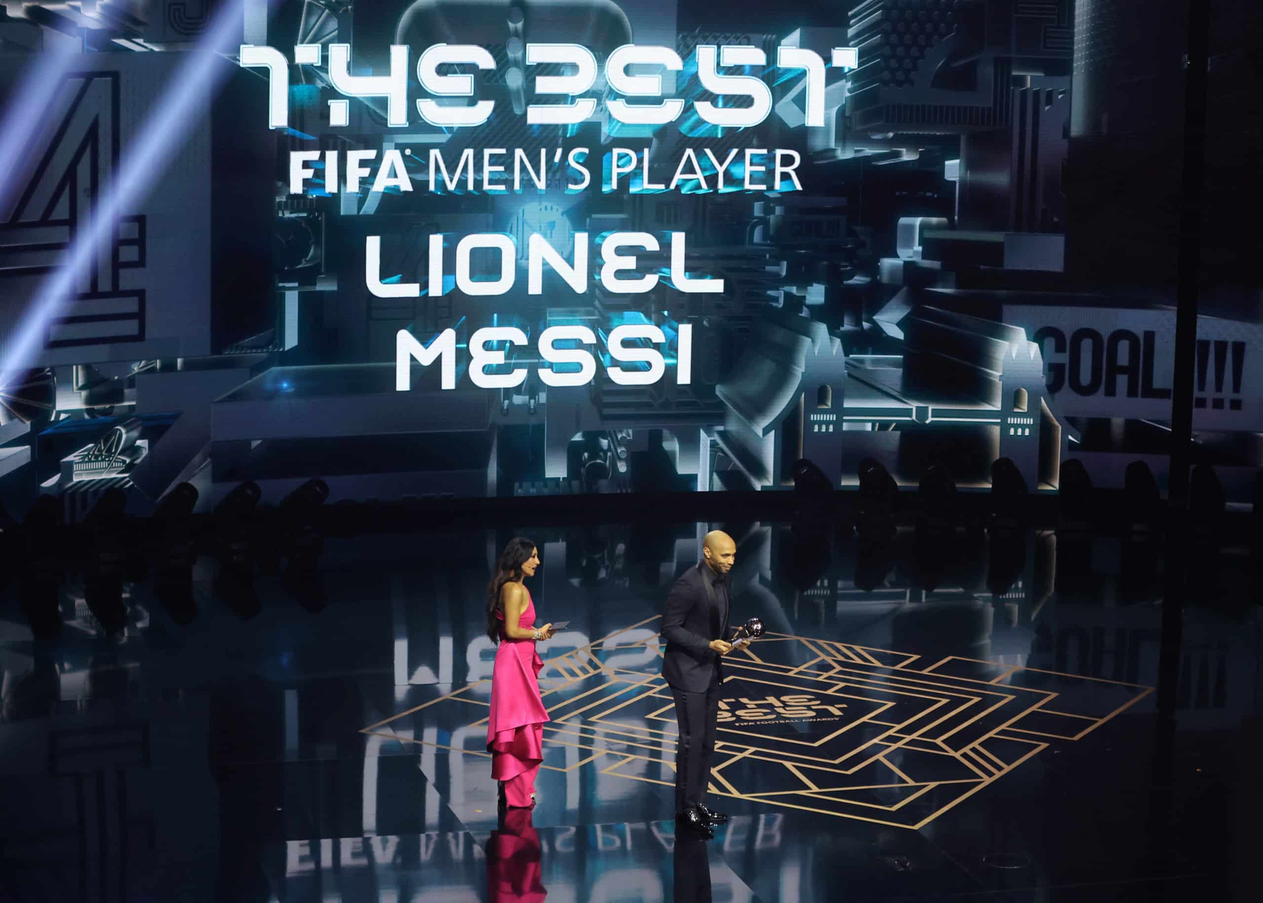 Messi conquistou o prêmio, mas não compareceu à cerimônia