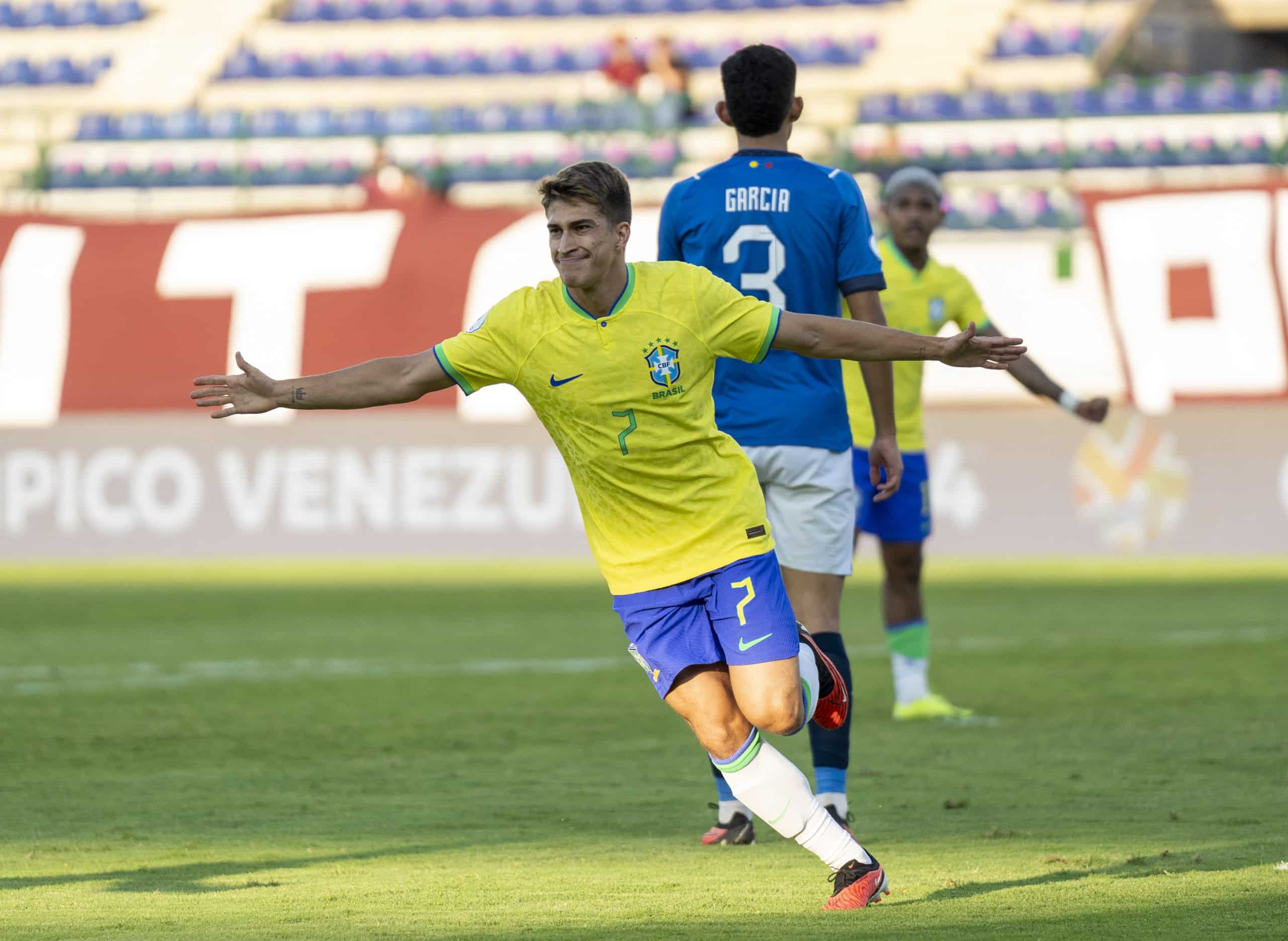 Pirani marcou o gol da vitória da Seleção Brasileira