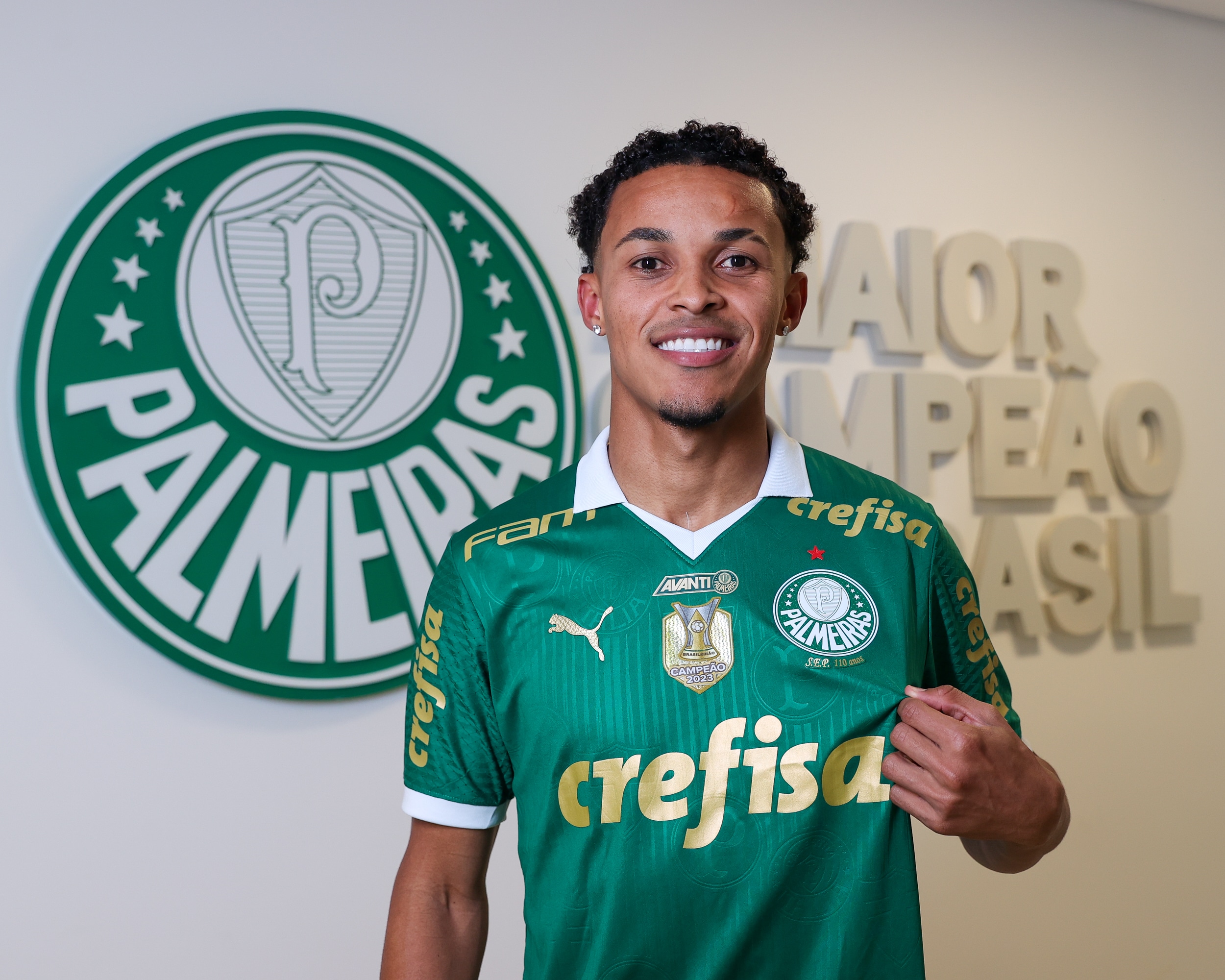 Lázaro é o mais novo reforço do Palmeiras