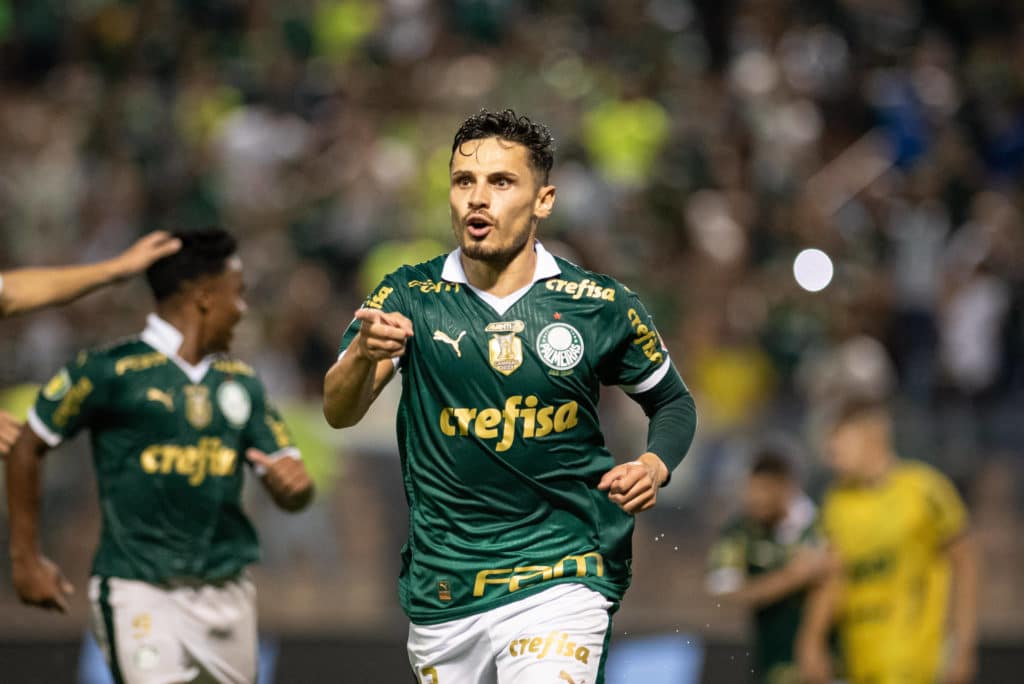 Veiga deixou o dele na vitória do Palmeiras
